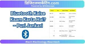 Bluetooth Kaise Kaam Karta Hai – Puri Jankari